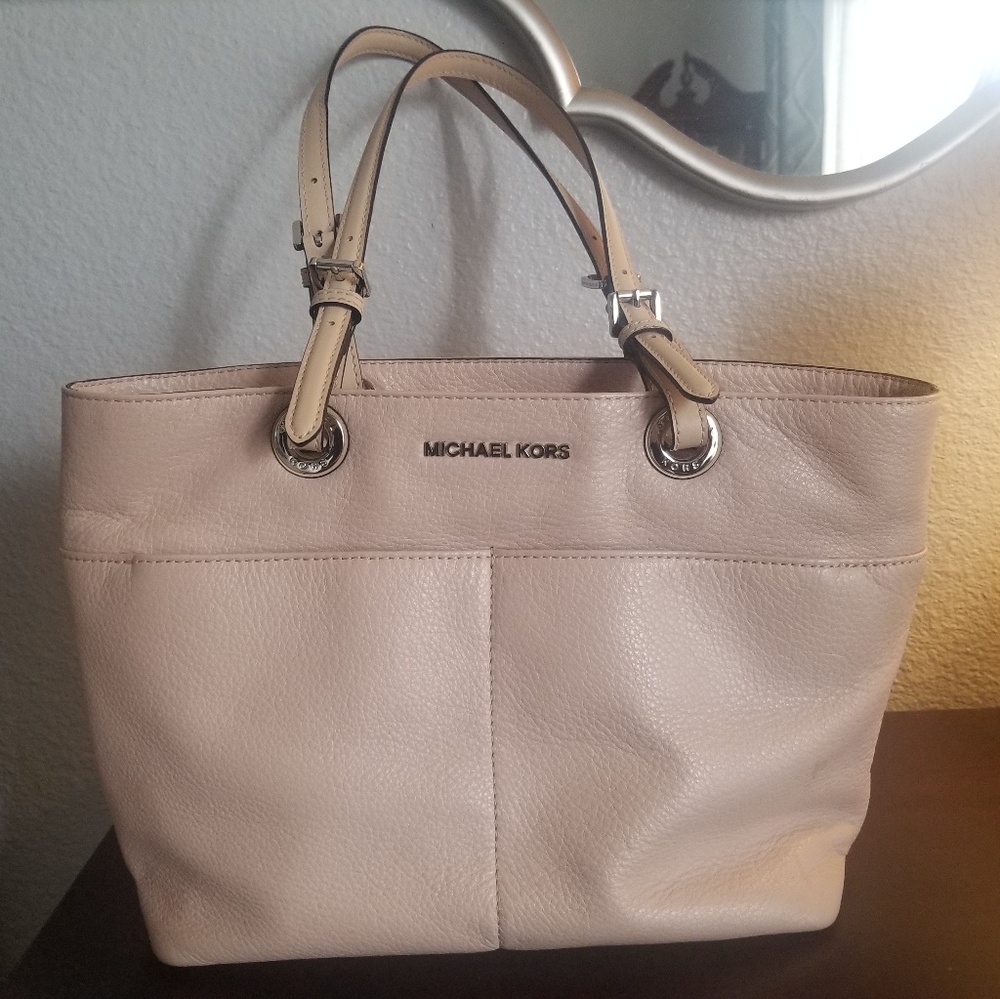 Michael Kors Blush Pink Tote Shoulder Bag Purse